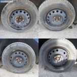 Set 4 Jante Roti Tabla 4x114,3 cu Anvelope Cauciucuri Iarna Dot 2011 Chevrolet Lacetti 2002 - 2011 [C0970]