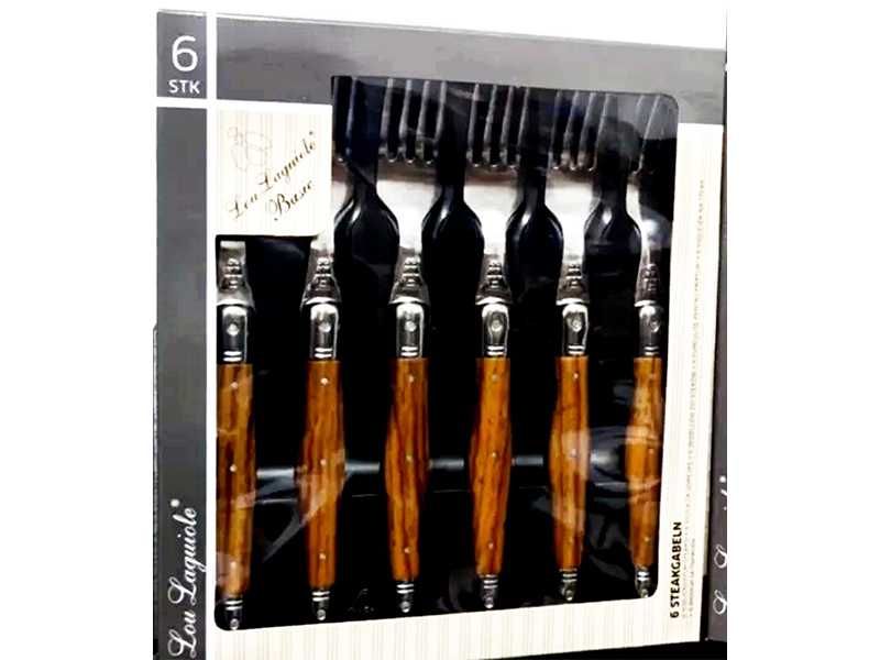 НОВИ! Комплект 6 броя вилици Lou Laguiole