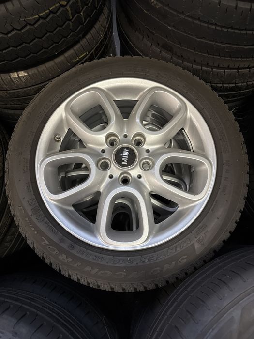 Jante Mini Cooper F54 F55 F56. F57 cu anv iarna noi Pirelli 195/55 16