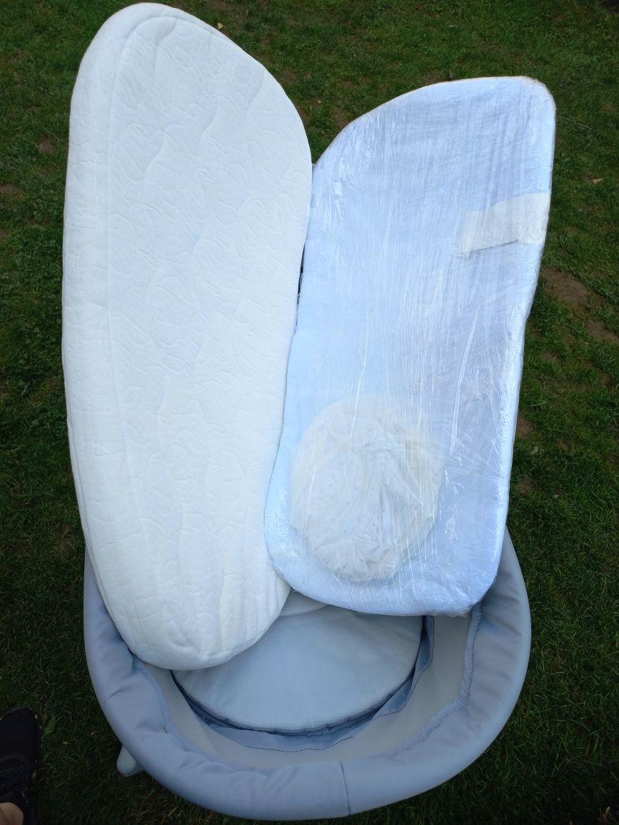 Chicco Baby Hug Air 4in1 - кошара, шезлонг, стол за хранене +аксесоари