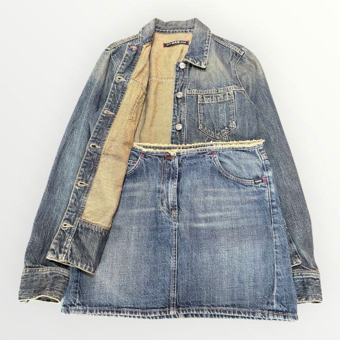 Дамско дънково яке GAS