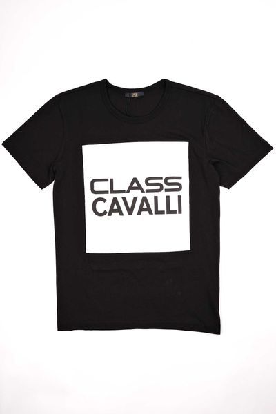 ПРОМО Roberto Cavalli Class S/M/L-Оригинална черна тениска