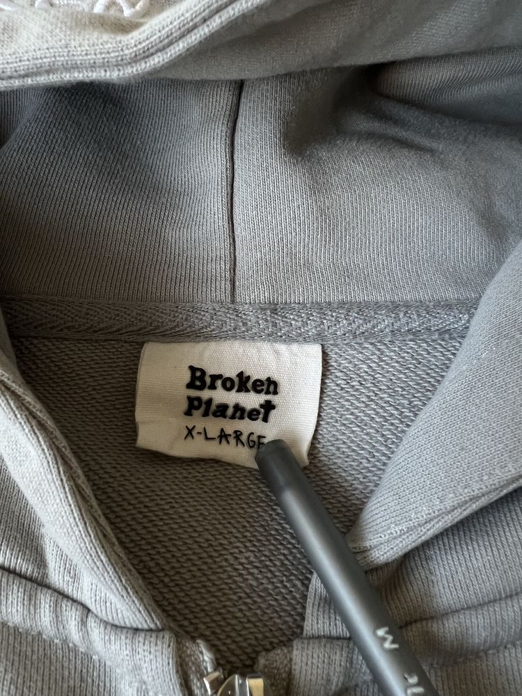 Broken planet zip ups