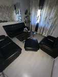 Set Canapea 4 piese din piele naturala