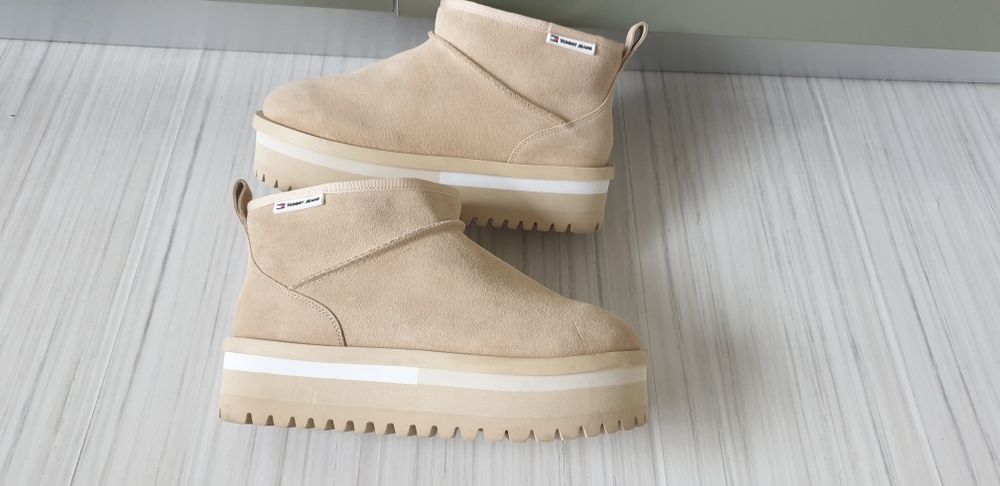 Tommy Hilfiger Jeans  Size 39/25см ОРИГИНАЛ! Дамски Зимни Боти!