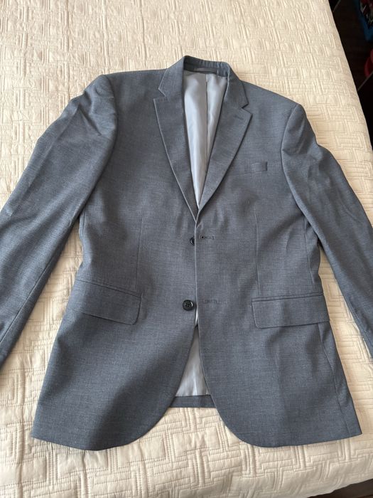 Sacou gri H&M slim fit