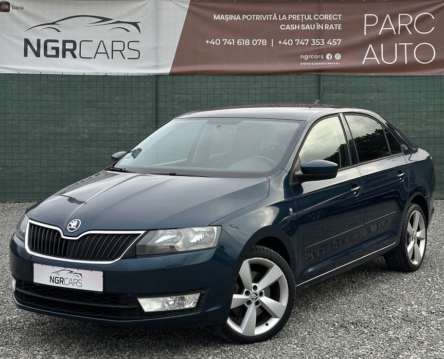Skoda RAPID 2013 Sedan Benzină Automat RATE / TRANSPORT / NUMERE ROȘII