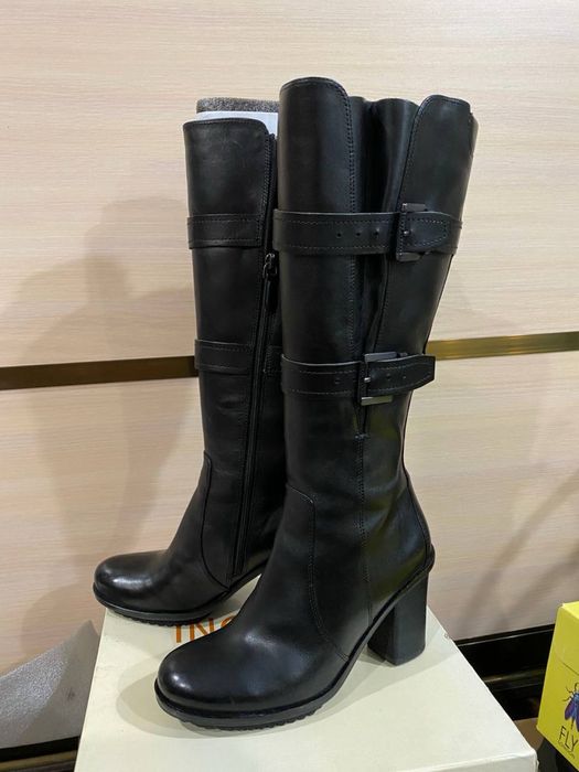 Сапоги зимние женские из натуральной кожи