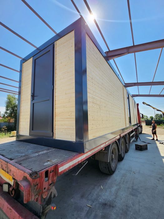 Vand container 12x2,4m cu lambriu