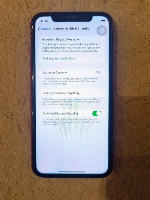 iPhone 11 64 GB Product RED