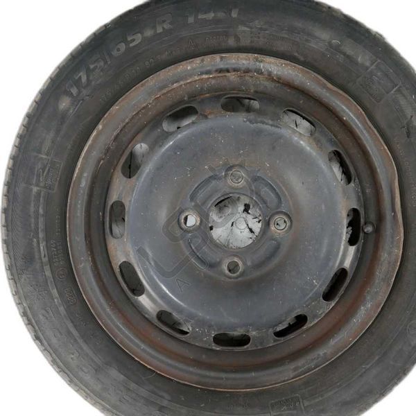Стоманени джанти 4x108 с гуми R14 Mazda 2 I (DY) 2003-2007 ID: 137835