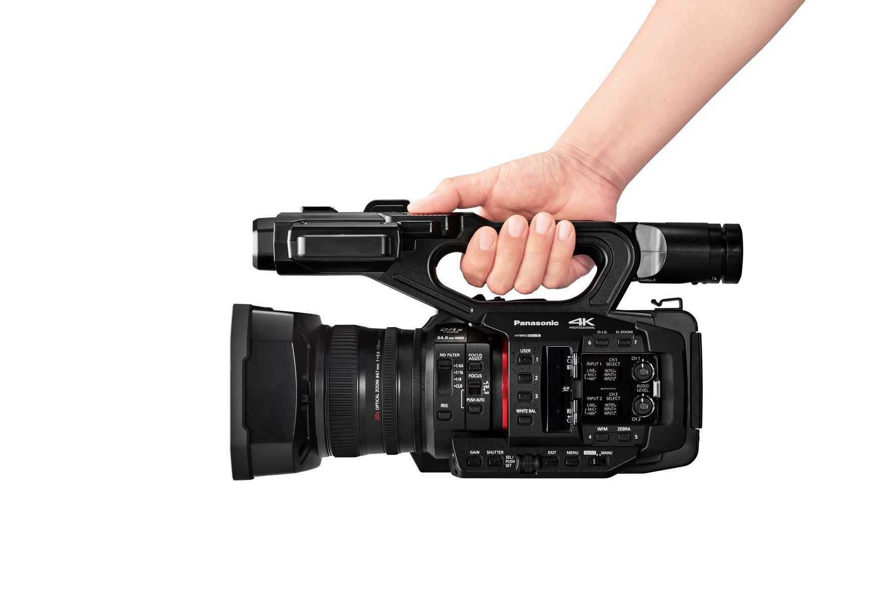 Panasonic HC-X2, Panasonic HC-X20 Camera video Profesionala 4K 60pLive