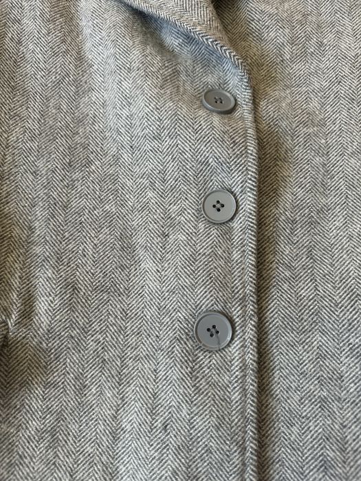 Вълнен блейзър в светло сиво