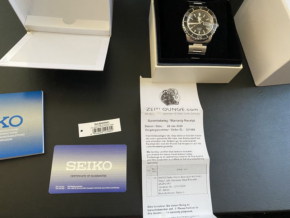 Ceas Seiko SNZH55 automat