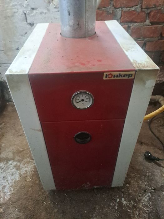 Газовый котёл 120 кв. с насосом