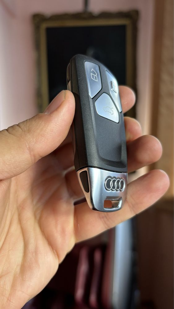 Cheie Keyless GO Audi Telecomanda 3 Butoane 4M0 959 754 CS-Model Ak1A