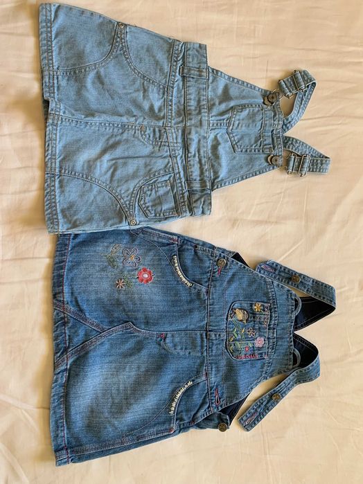 Rochie | 2 buc diferite | fetite 3-4 ani | cu captuseala