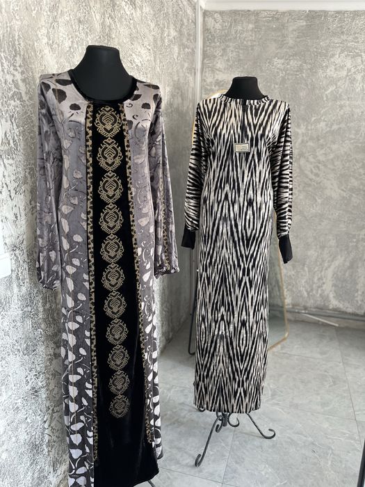 Велюровые платья