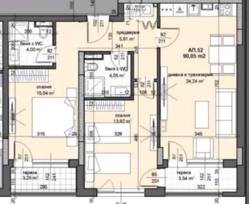 Продава се Тристаен апартамент в Пловдив, Тракия - 105 кв.м за 1667 €/кв.м - Снимка #7