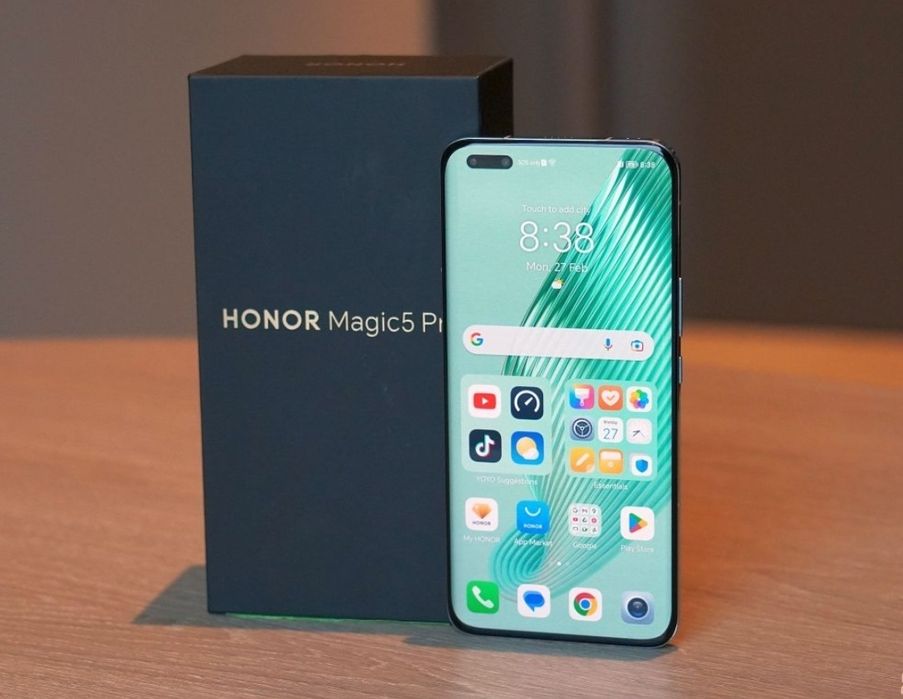Honor Magic 5 pro, 12/512 gb, зеленый