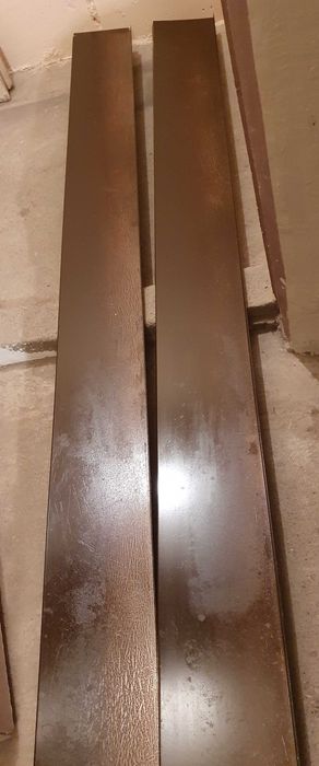Glaf/pervaz exterior/ interior din aluminiu culoare maro – lățime 18cm
