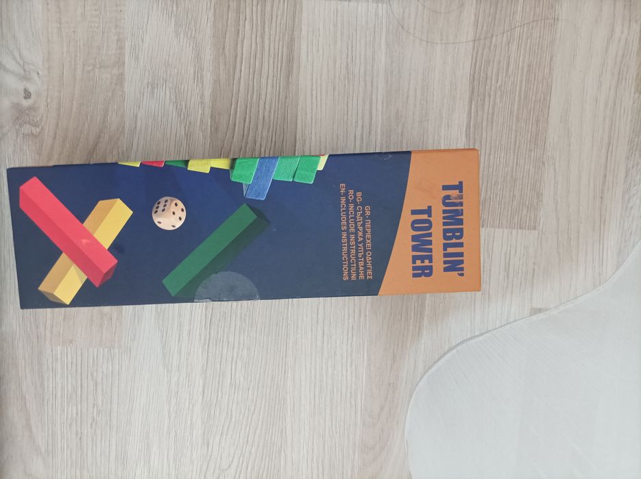 Tumblin Tower..Turn din lemn copii 6 plus..