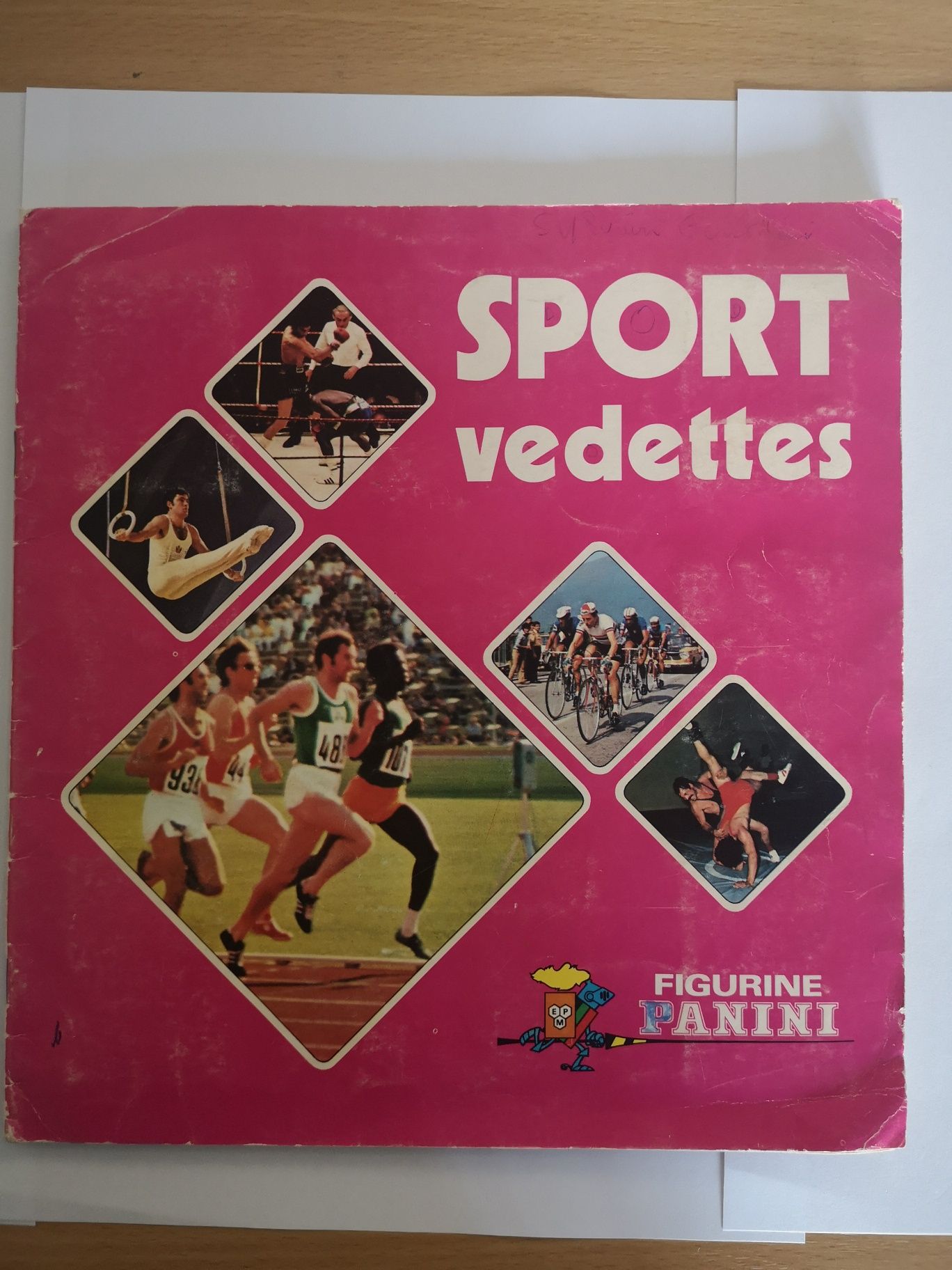 RAR Panini album complet sport vedettes 1974 ediția Italia Modena Ilie