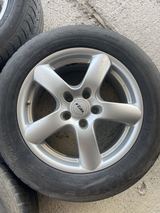 Jante aliaj BMW R17 + anvelope de vara Dunlop 225 60 R17