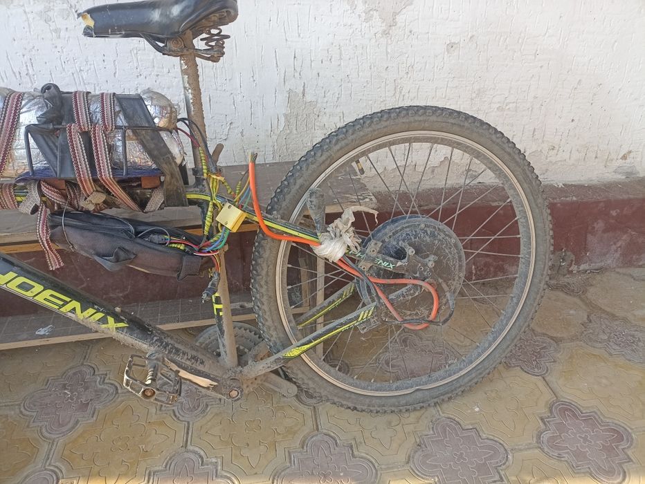 Электровелосипед с аккумулятором