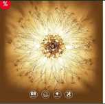 Plafoniera lustra led din Cristal