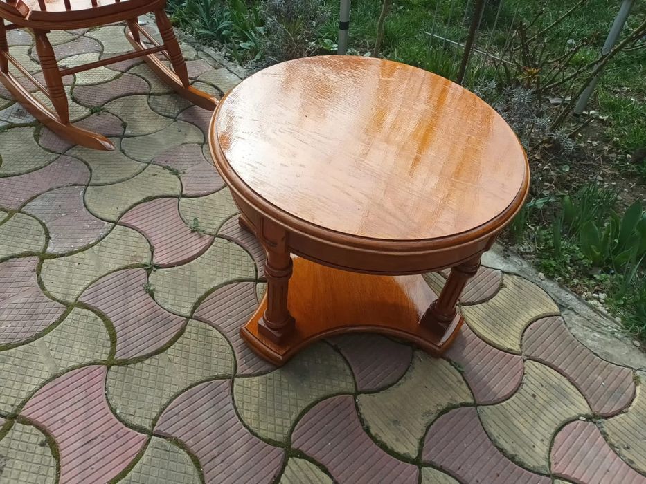 Balansoar lemn, impecabil,  neutilizat