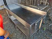 Masa.inox 1,.2.cuve, masa rece frigorifica inox