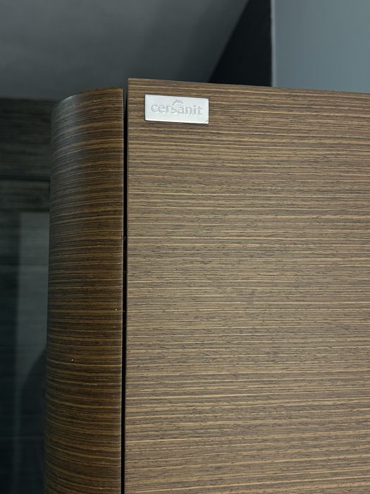 Mobilie de baie 2 corpuri Cersanit + chiuveta si baterie