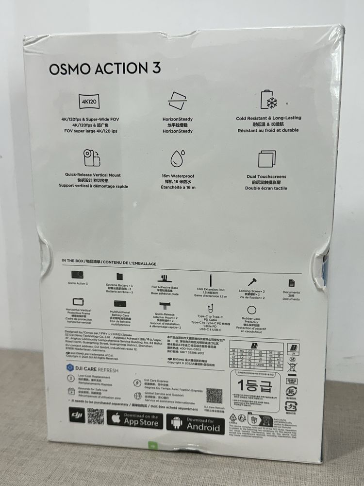 Dji osmo action 3 adventure combo nou sigilat cu garantie