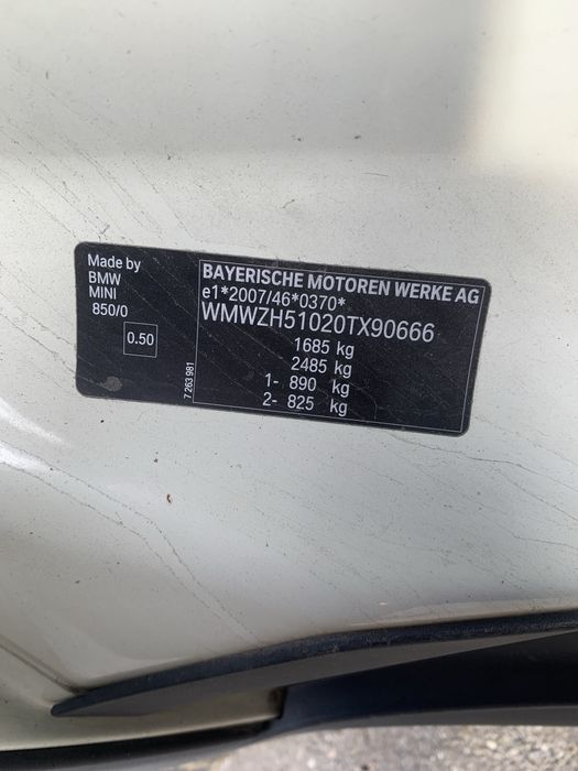 Mini cooper 1,6 d