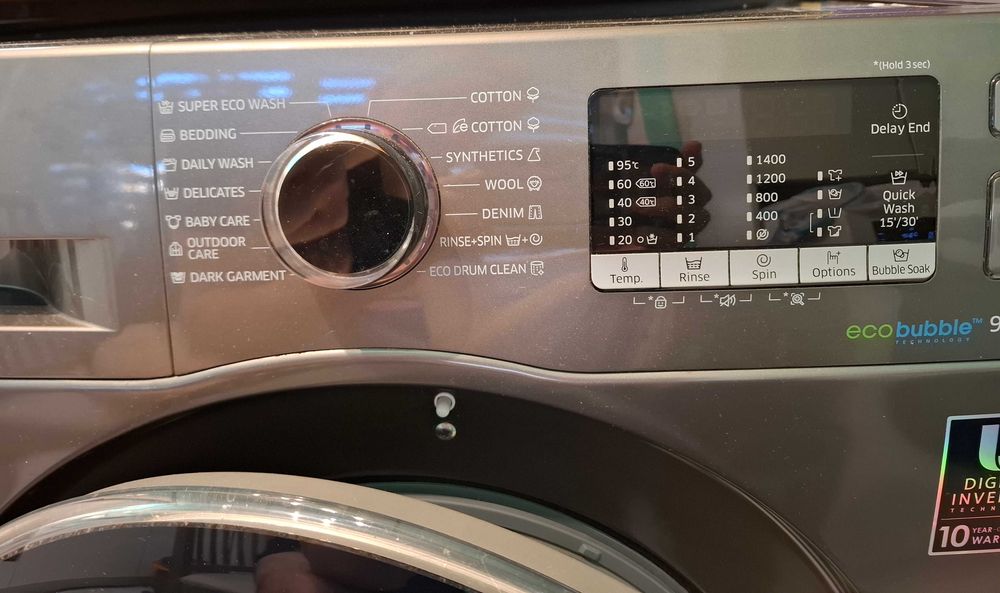 Пералня Samsung Add Wash Eco Bubble 9 кг