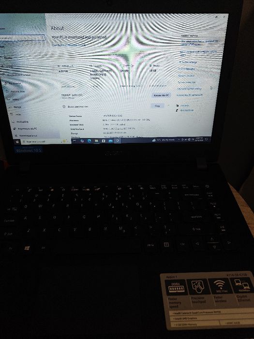 Acer Aspire 1 - model  A114-32-C75D