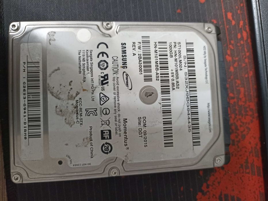 Продам hdd для ноутбука 3 штуки