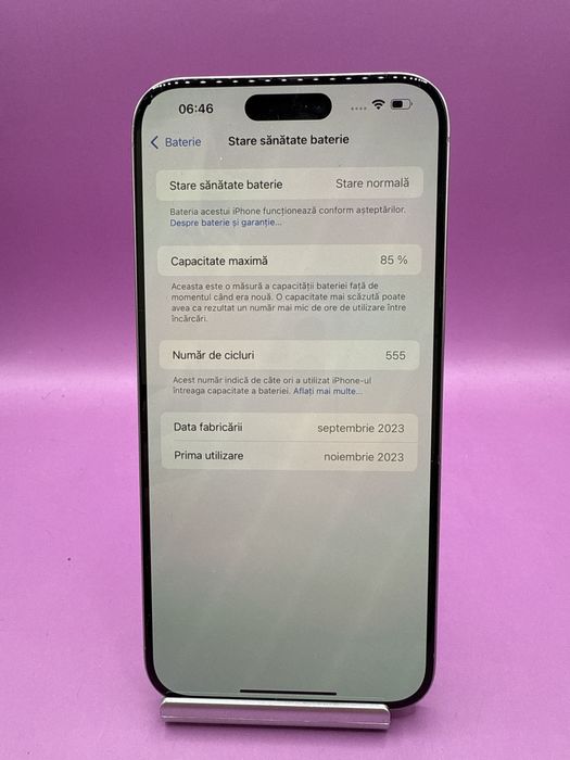 Iphone 15 Pro Max 256gb •Matei Amanet Crangasi•32733