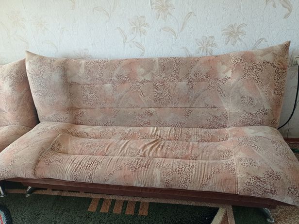 Б/У диван+2 кресла