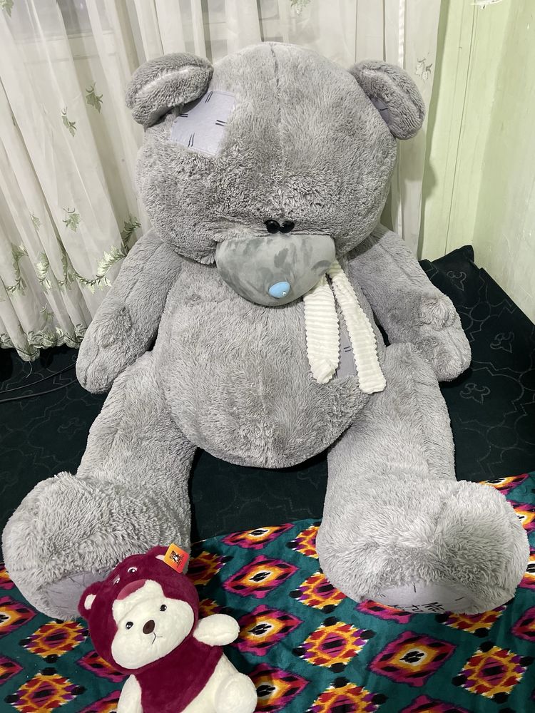 Teddy teddi yumshoq katta ayiq sovgʻa uchun zoʻr tanlov