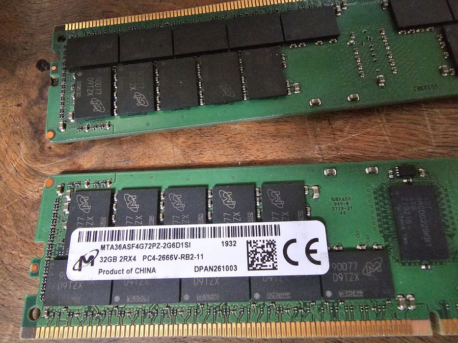 Kit 64gb ddr4 ram 2666v ecc 2x32gb ecc