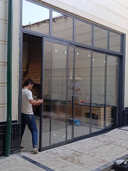 Akfa remont Servis tamirlash Ремонт окон дверей Регулировка