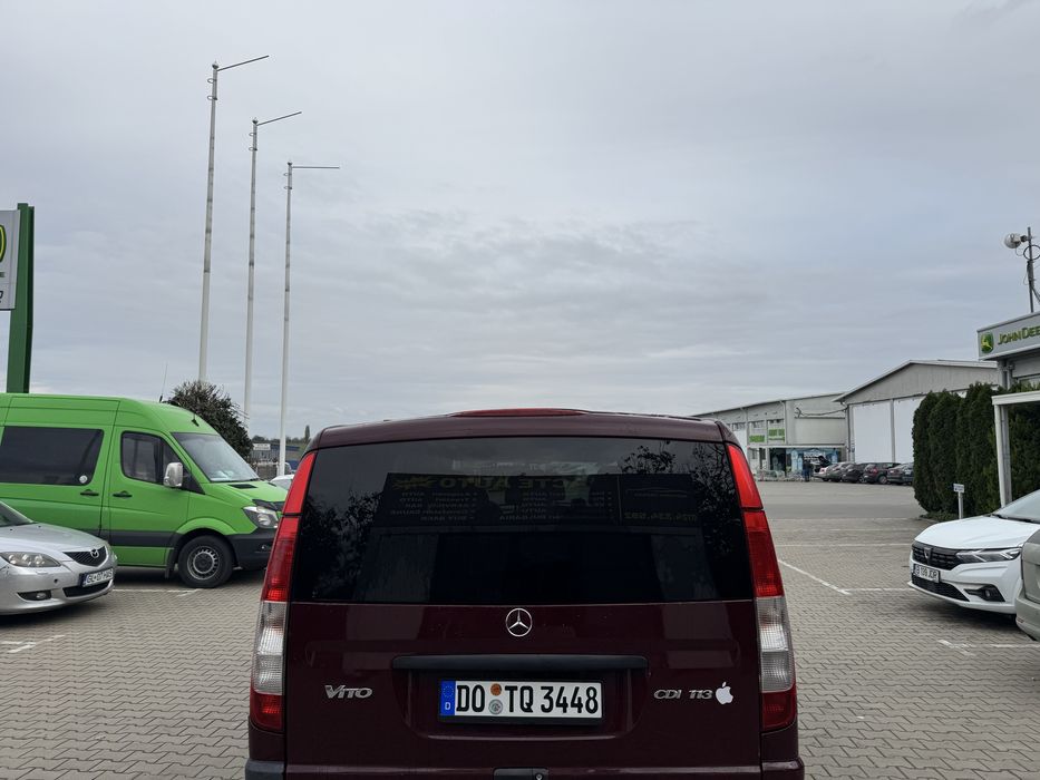 Vand/schimb cu autoplatforma Mercedes Vito 8+1 2012