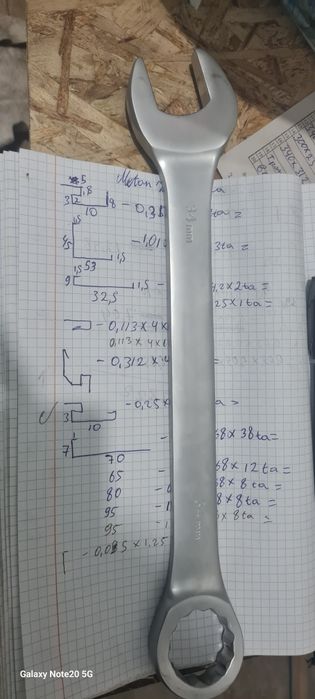 34 razmer gayichniy klyuch sotiladi