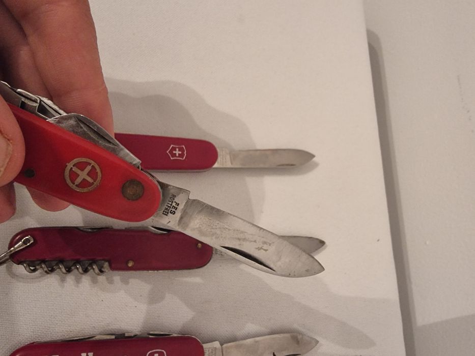 Colecție 4 bricege elvețiene și germane – Victorinox, Solingen , FES