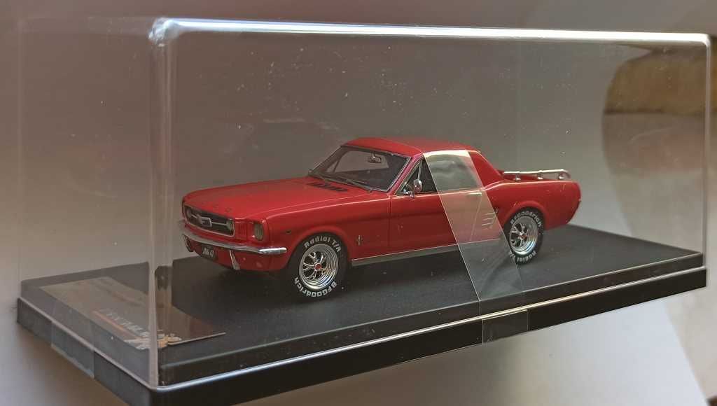 Macheta Ford Mustang Mustero 1966 rosu - PremiumX 1/43