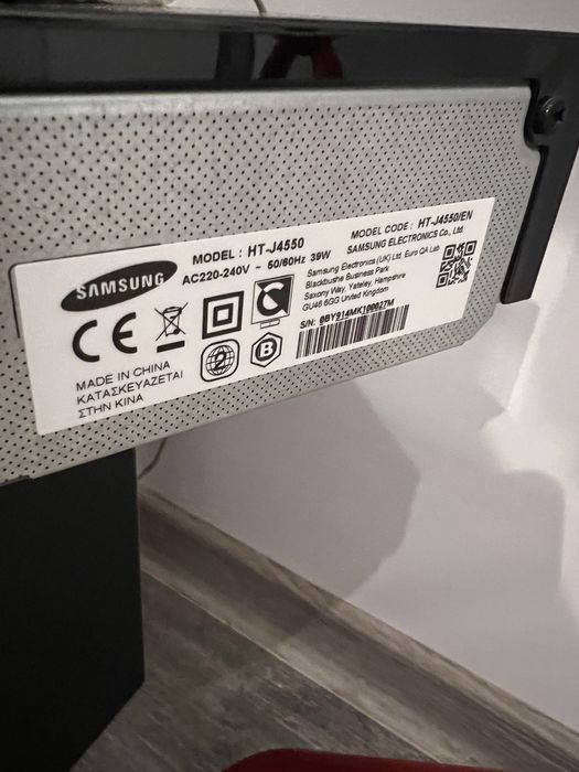 Sistem Home Cinema Samsung Blu-Ray HT-J4550