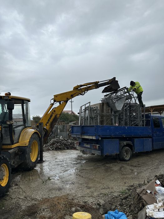 Dezmembrez buldo excavator fermec 860