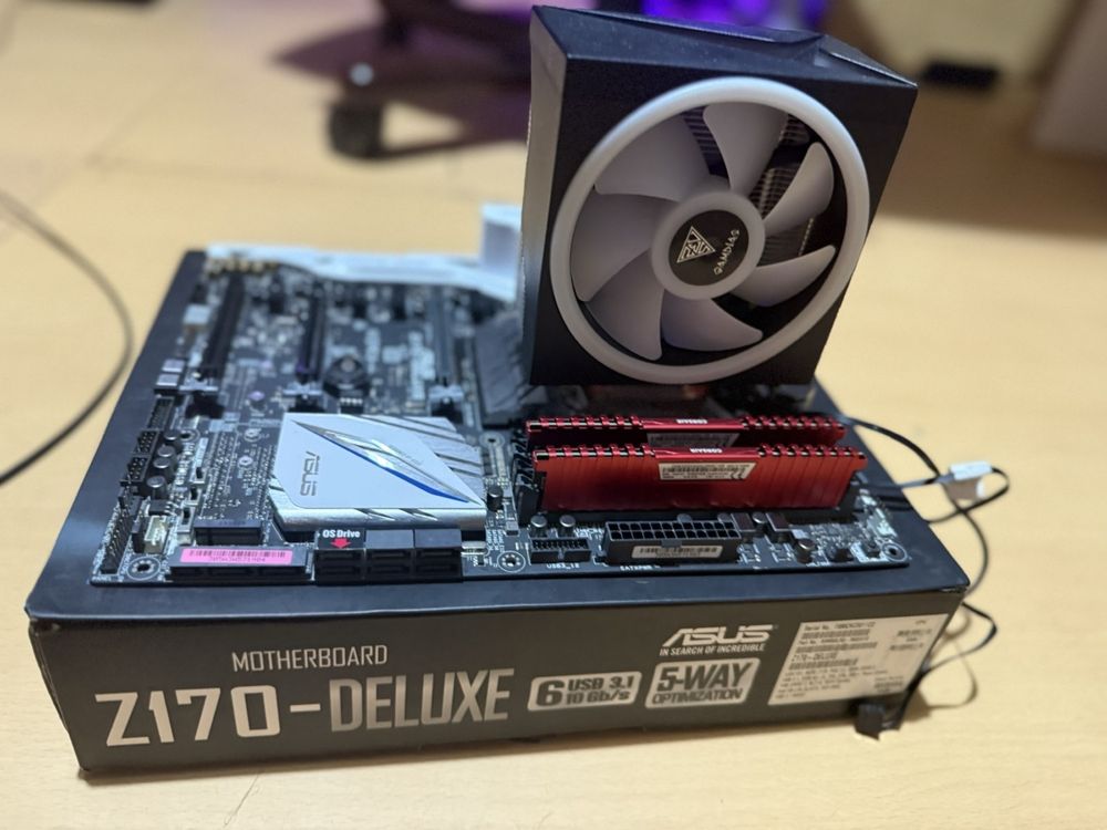 i7 6700k + 32gb ram + z170 + psu 620w